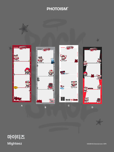 [12/30 PHOTOISM X ATEEZ] MIGHTEEZ ROCK THE STAGE CHARACTER FRAME (Ver. A, B, C or D) (PRE-ORDER)