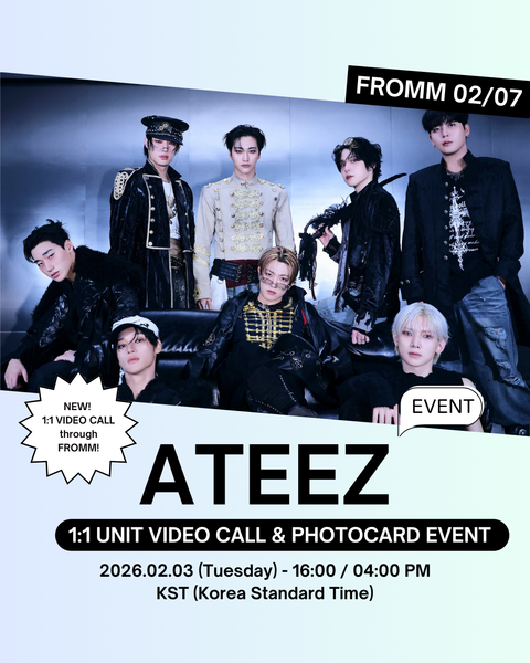 [02/07 FROMM UNIT VIDEO CALL EVENT] ATEEZ – 13TH MINI ALBUM [GOLDEN HOUR : Part.4] (DIGIPACK VER.) (PRE-ORDER)