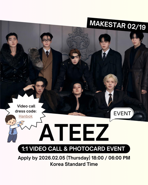 [02/19 MAKESTAR 1:1 VIDEO CALL EVENT] ATEEZ – GOLDEN HOUR : Part.4 (POCAALBUM)(PRE-ORDER)