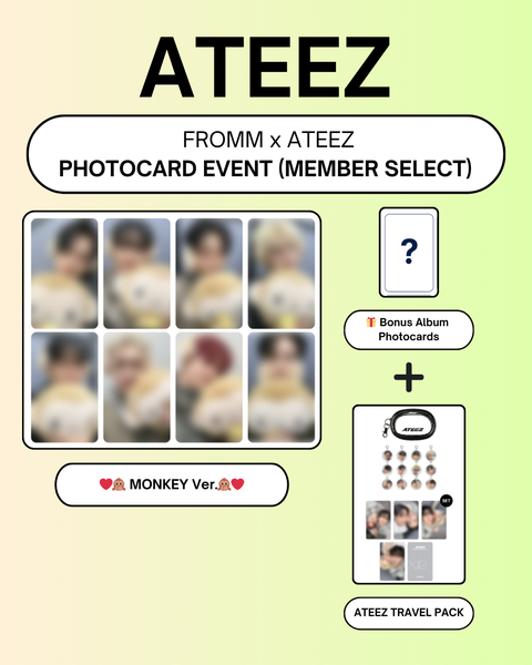 [03/20 FROMM MEMBER CLAIM POB + BONUS EVENT] ATEEZ – 13TH MINI ALBUM [GOLDEN HOUR : Part.4] (PRE-ORDER)