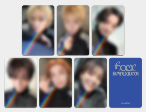 [06/07 MAKESTAR PHOTOCARD EVENT] BOYNEXTDOOR - The 1st Studio Album [HOME] (ALBUM ver.) (Random/Set) (PRE-ORDER)
