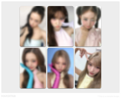 IVE MAKESTAR applicant exclusive selfie photocard preview