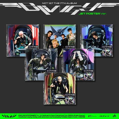 [10/02 NYMUSIC VIDEO CALL EVENT] NCT 127 - 7TH ALBUM [BLINGY] (JET POSTER VER.)