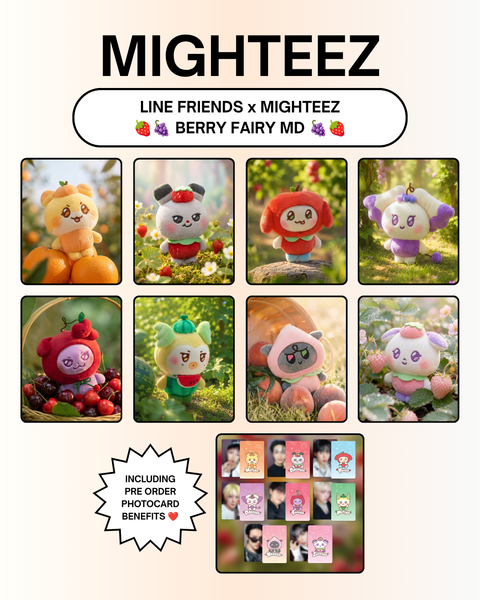 LINE FRIENDS x ATEEZ] MIGHTEEZ WONDER ROOM POP-UP MERCHANDISE