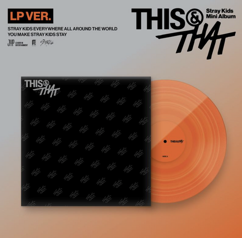 [08/06 MUSICPLANT PHOTOCARD EVENT] STRAY KIDS - 'THIS & THAT' (THIS / THAT / & / TRUCK / LP / FANS ALBUM VER.) PRE-ORDER