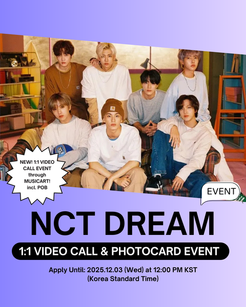 [12/04–12/17 1:1 VIDEO CALL EVENT BY MUSICART] NCT DREAM – 4th Mini Album [Beat It Up] (Digipack ver.) (PRE-ORDER)