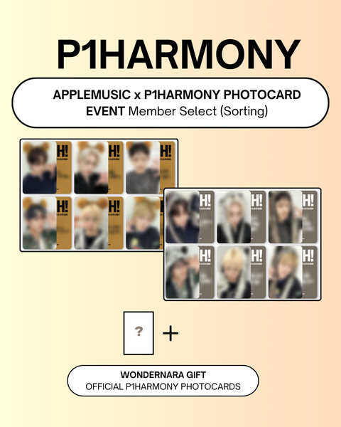 P1harmony Apple music ヨントン 特典 トレカ P1Harmony 6th P1harmony Apple music ヨントン 特典 トレカ P1Harmony 6th