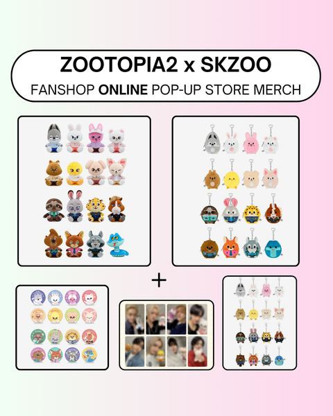 [ZOOTOPIA2 × SKZOO FANSHOP ONLINE] OFFICIAL MERCHANDISE (PRE-ORDER)