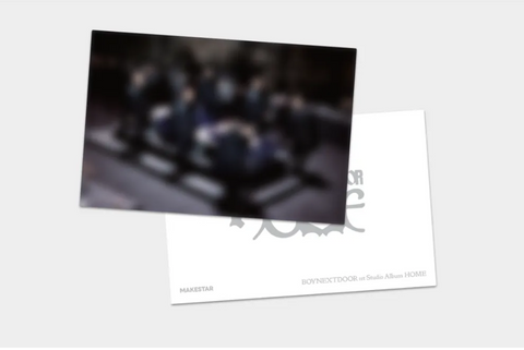 [06/07 MAKESTAR PHOTOCARD EVENT] BOYNEXTDOOR - The 1st Studio Album [HOME] (ALBUM ver.) (Random/Set) (PRE-ORDER)