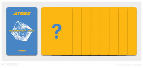 [06/25 MAKESTAR PHOTOCARD EVENT] ATEEZ - 14TH MINI ALBUM [GOLDEN HOUR : Part.5] (POCA VER.)(PREORDER)