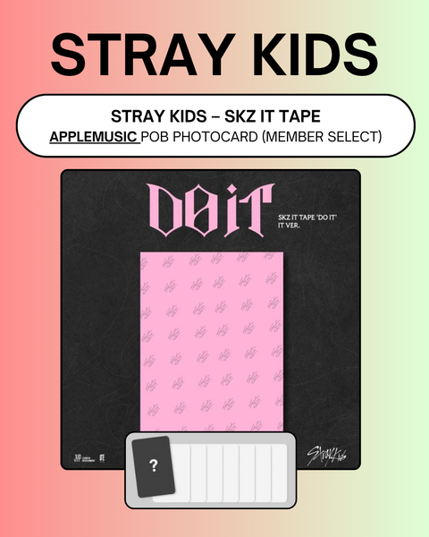 [11/21 PHOTOCARD EVENT BY APPLEMUSIC] STRAY KIDS – SKZ IT TAPE [DO IT] (IT Ver.) (PRE-ORDER)