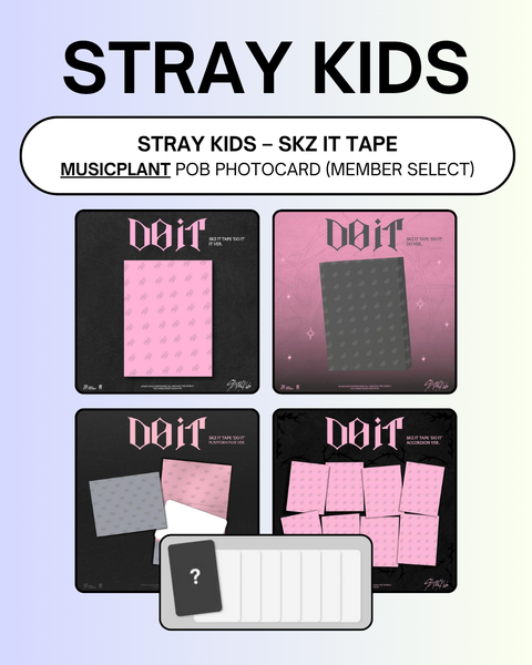 11/21 PHOTOCARD EVENT BY MUSICPLANT] STRAY KIDS – SKZ IT TAPE [DO