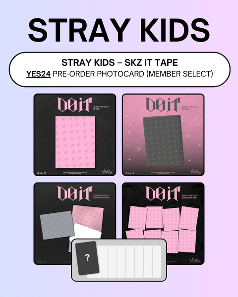 11/21 PHOTOCARD EVENT BY YES24] STRAY KIDS – SKZ IT TAPE [DO IT