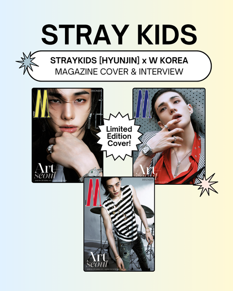 [08/31 W KOREA] STRAY KIDS: HYUNJIN - W 2026 VOL.9 [26-08-26] (MAGAZINE) (PRE-ORDER)