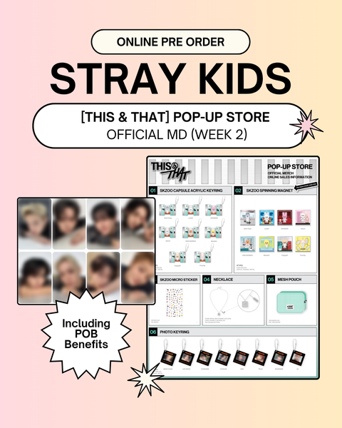 [8/20 FANSSHOP WEEK 2 POP-UP STORE MD] STRAY KIDS - [THIS & THAT]