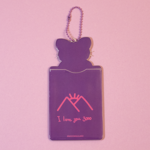 Moonguland - ATEEZ Choi San Keychain & Photocard Holder Moonguland - ATEEZ Choi San Keychain & Photocard Holder
