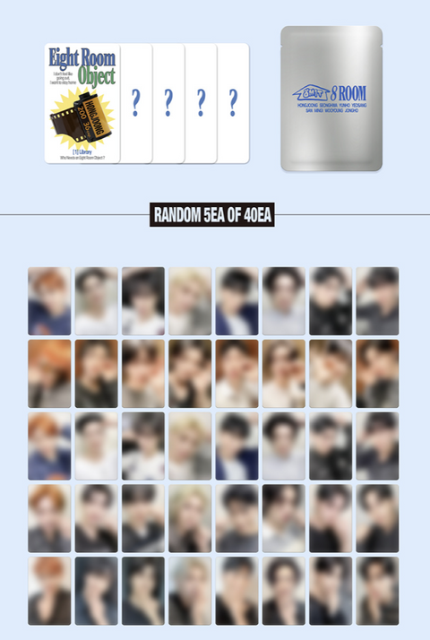 韓国　ATEEZ　ポップアップ　POP UP　8room　全員　トレカ 8枚 ATEEZ 8ROOM on X: 