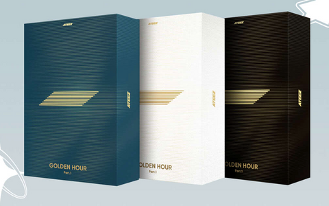 [06/25 HELLOLIVE LUCKY DRAW EVENT] ATEEZ - [GOLDEN HOUR : Part.1] (PRE-ORDER)