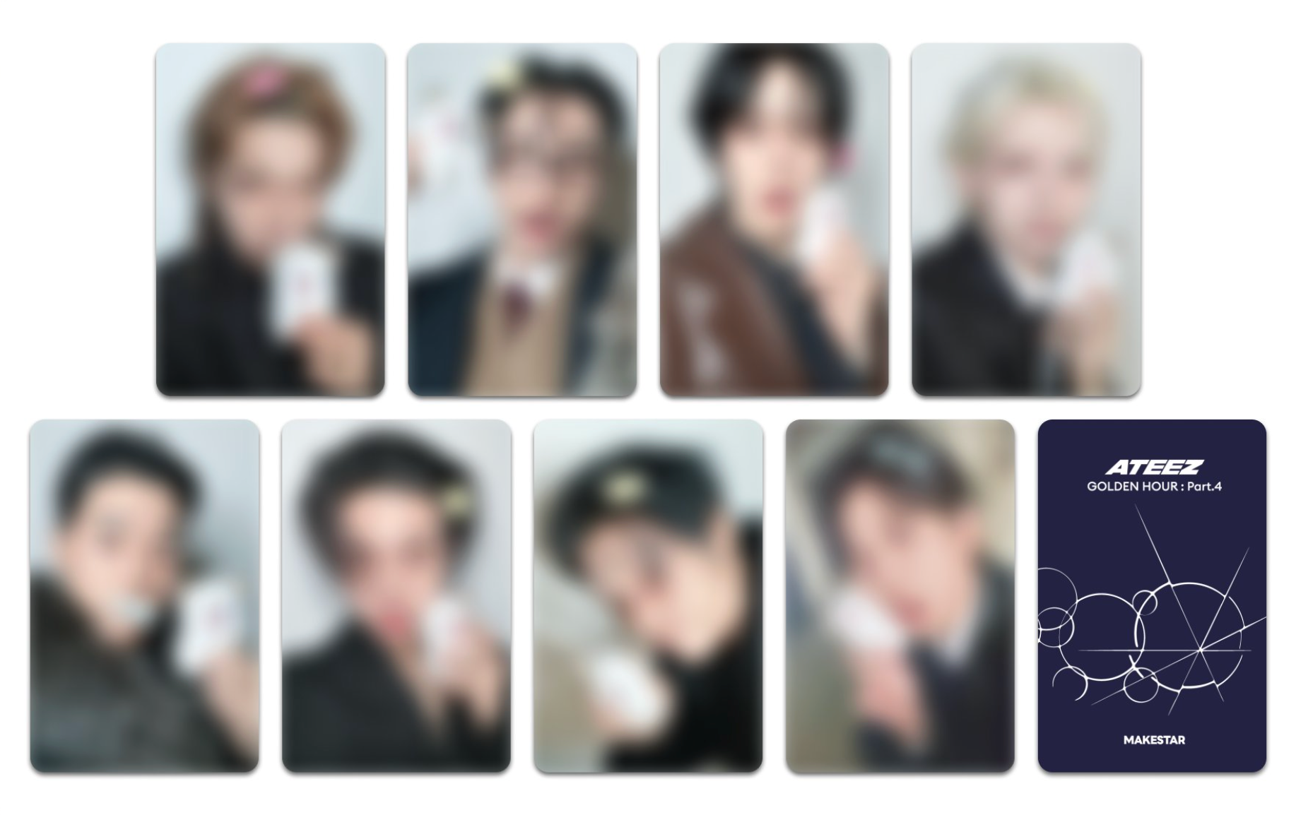 ateez mini13 makestar 特典 トレカ サン SAN 02⁄05 MAKESTAR
