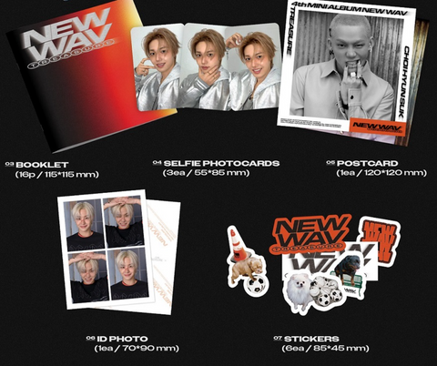 [06/12 SOUNDWAVE 1:1 VIDEO CALL EVENT] TREASURE – 4TH MINI ALBUM [NEW WAV] (RAW VER.) (PRE-ORDER)