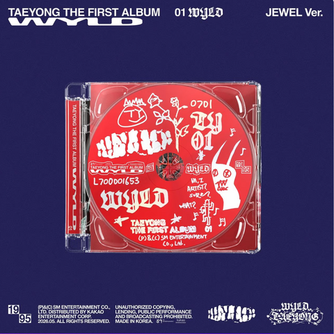 [06/12 MAKESTAR 1:1 VIDEO CALL EVENT] TAEYONG – THE 1ST ALBUM [WYLD] (JEWEL CASE VER.) (PRE-ORDER)