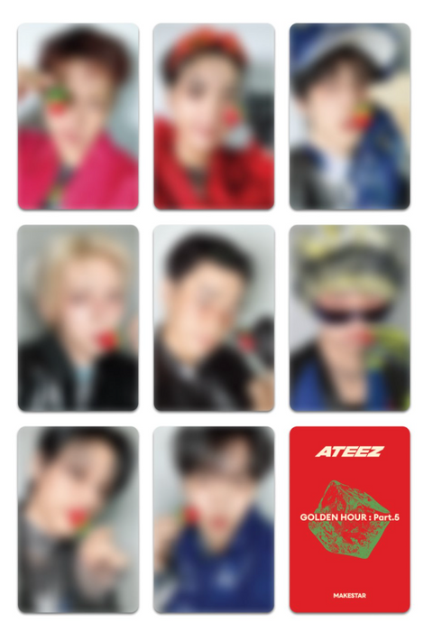 [07/12 MAKESTAR 1:1 VIDEO CALL EVENT] ATEEZ - 14TH MINI ALBUM [GOLDEN HOUR : Part.5] (POCA VER.)(PREORDER)