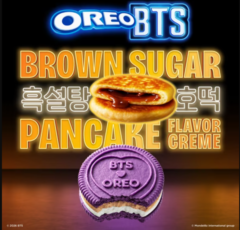 [06/08 OREO x BTS] BTS - LIMITED EDITION BROWN SUGAR PANCAKE COOKIES (PREORDER)