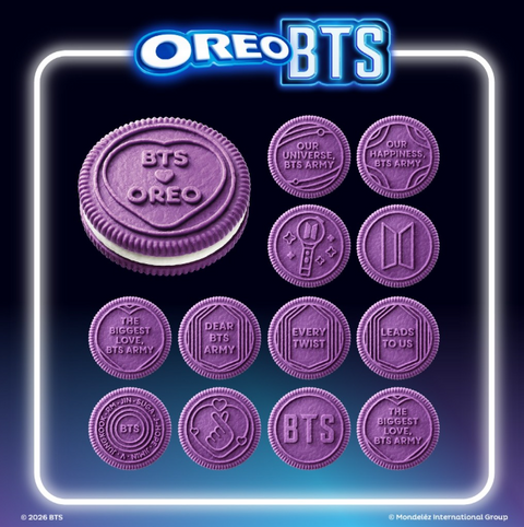 [06/08 OREO x BTS] BTS - LIMITED EDITION BROWN SUGAR PANCAKE COOKIES (PREORDER)