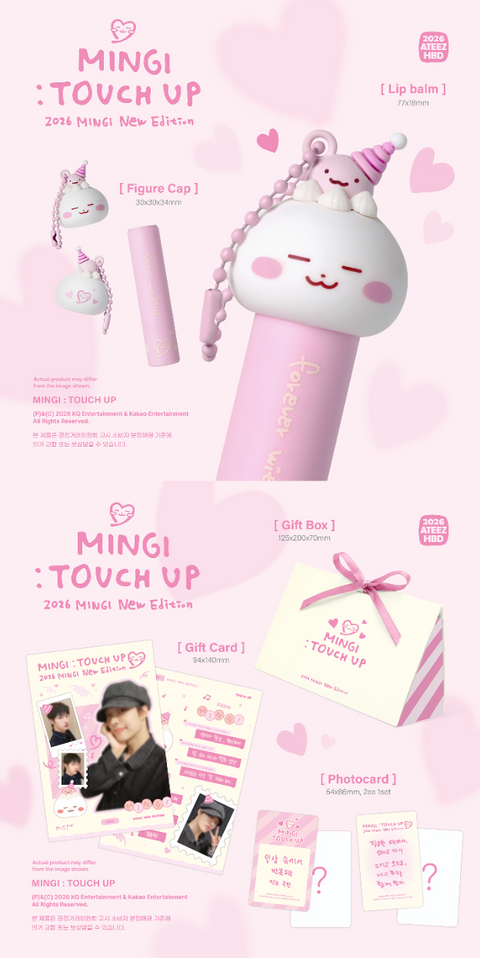 [ATEEZ 2026 BIRTHDAY MD] [MINGI]: TOUCH UP (PRE-ORDER)
