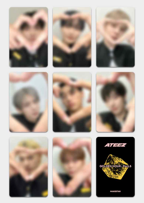 [10/21 FINAL MAKESTAR 1:1 VIDEO CALL EVENT] ATEEZ - 14TH MINI ALBUM [GOLDEN HOUR : Part.5] (ALBUM VER.)(PREORDER)