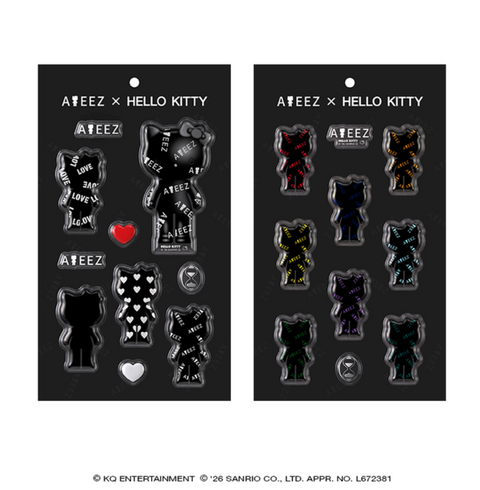 [11/15 ATEEZ JAPAN MD] ATEEZ x HELLO KITTY: BLACK SERIES (PART 3) (PRE-ORDER)