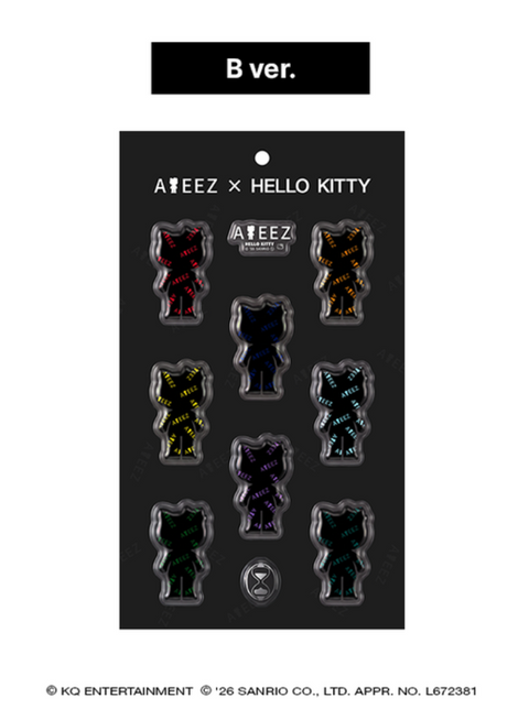 [11/15 ATEEZ JAPAN MD] ATEEZ x HELLO KITTY: BLACK SERIES (PART 3) (PRE-ORDER)