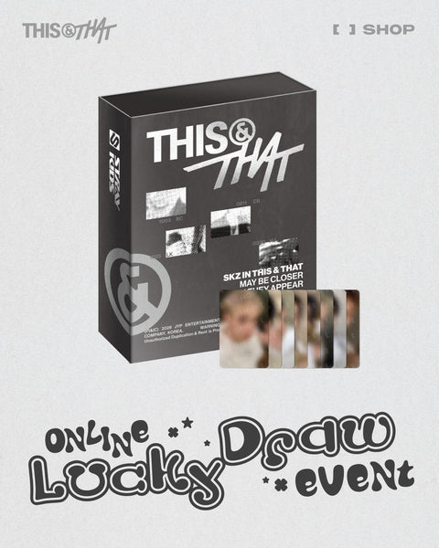 [10/7 - 10/10 FANSSHOP 2nd LUCKY DRAW EVENT] STRAY KIDS - THIS & THAT (FANS ALBUM VER.) (PREORDER)