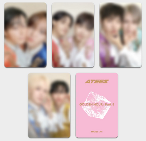 [08/01 MAKESTAR POB EVENT] ATEEZ - 14TH MINI ALBUM [GOLDEN HOUR : Part.5] (POCA VER.) (PREORDER)