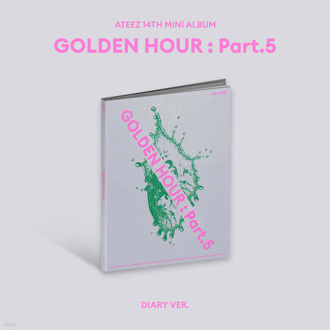 [06/25 TICKETLINK PHOTOCARD EVENT] ATEEZ - 14TH MINI ALBUM [GOLDEN HOUR : Part.5] (ALBUM VER.)(PREORDER)