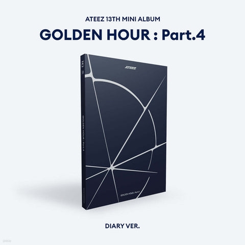 [2/7 ATEEZ FANCLUB JAPAN PHOTOCARD EVENT] ATEEZ - 13TH MINI ALBUM [GOLDEN HOUR : Part.4] (ALBUM) (PRE-ORDER)