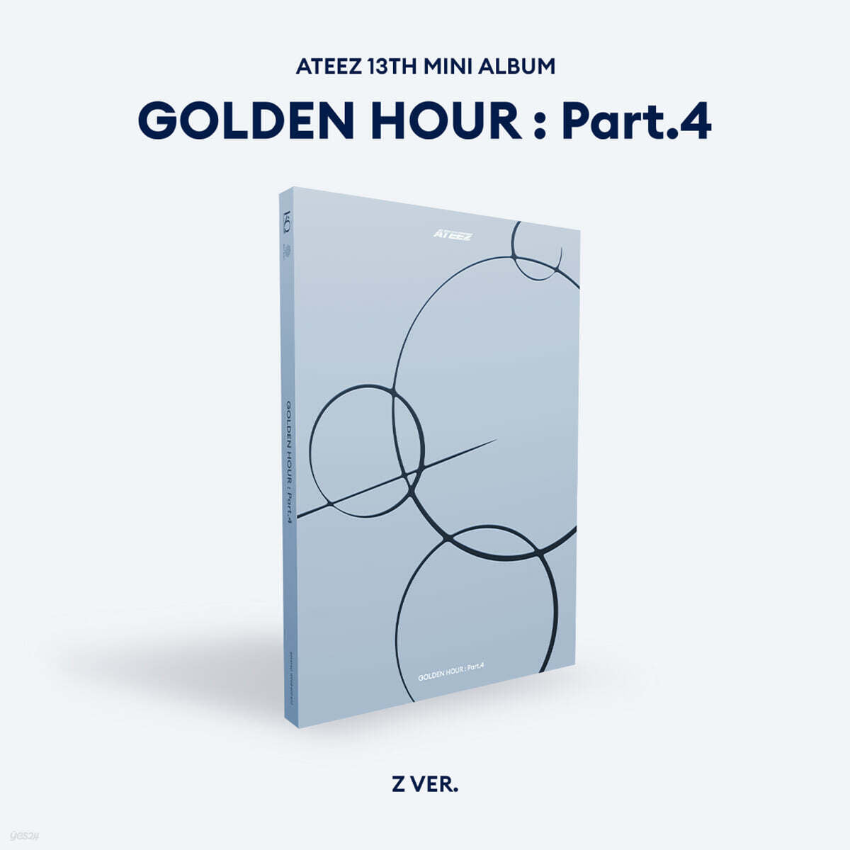 新品未開封 ATEEZ GOLDEN HOUR 3種6枚　タワレコトレカコンプ⑥ 2/7 ATEEZ FANCLUB JAPAN PHOTOCARD EVENT] ATEEZ - 13TH MINI ALBUM