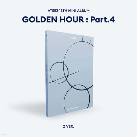 [2/7 ATEEZ FANCLUB JAPAN PHOTOCARD EVENT] ATEEZ - 13TH MINI ALBUM [GOLDEN HOUR : Part.4] (ALBUM) (PRE-ORDER)