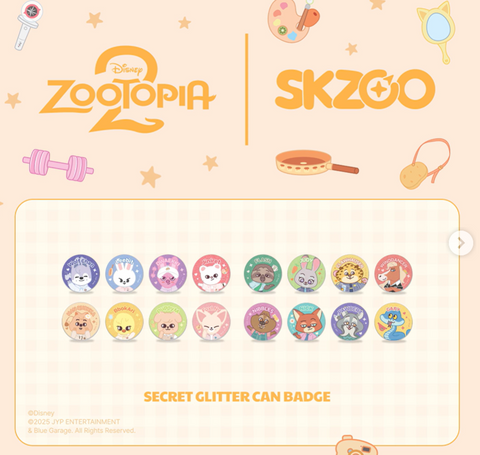 [ZOOTOPIA2 × SKZOO OFFLINE POP-UP IN SEONGSU] OFFICIAL MERCHANDISE (PRE-ORDER)