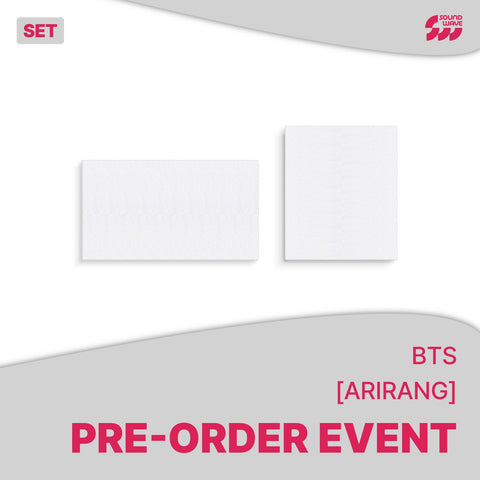 [03/18 SOUNDWAVE PRE-ORDER BENEFIT EVENT] BTS – 'ARIRANG' (Standard Ver., Weverse Albums Ver., Living Legend Ver.) (PRE-ORDER)