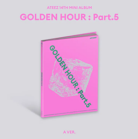 [08/08 NYMUSIC LUCKY DRAW EVENT] ATEEZ - 14TH MINI ALBUM [GOLDEN HOUR : Part.5] (ALBUM VER.) (PREORDER)