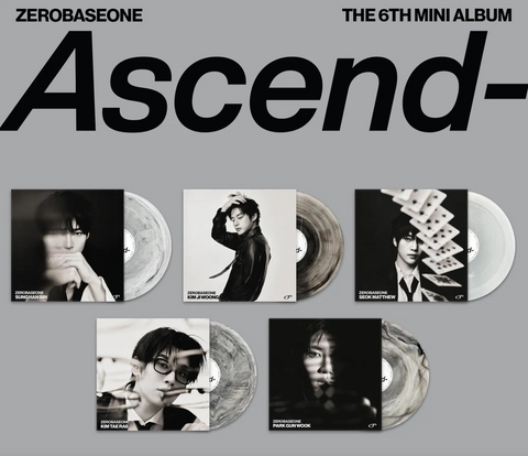 [05/19 HELLOLIVE PHOTOCARD EVENT] ZEROBASEONE - The 6th Mini Album「ASCEND-」 (Random/Set) (PRE-ORDER)