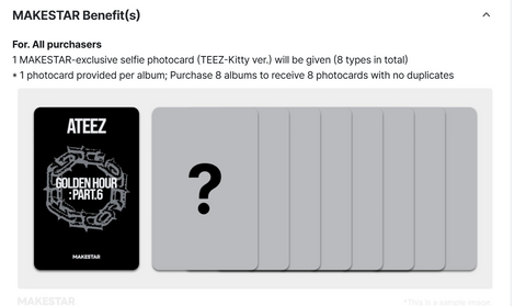 MAKESTAR TEEZ-Kitty selfie POB member preview
