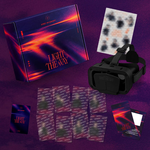 Official ATEEZ LIGHT THE WAY VR Concert Box main product thumbnail