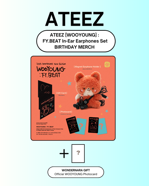 ATEEZ - WOOYOUNG : FY.BEAT In-Ear Earphones Set (PRE-ORDER ATEEZ - WOOYOUNG : FY.BEAT In-Ear Earphones Set (PRE-ORDER