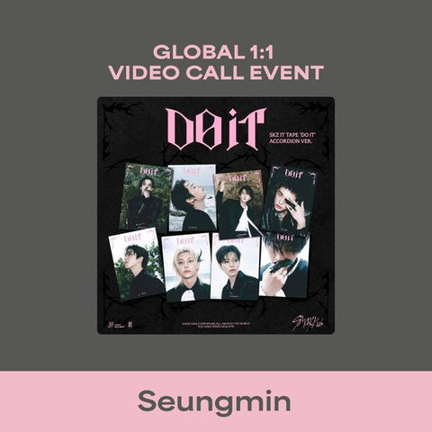 [02/07 1:1 VIDEO CALL EVENT BY FANSHOP] Stray Kids – SKZ IT TAPE [DO IT] (ACCORDION VER.) (PRE-ORDER)