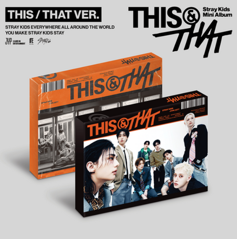 [08/06 FANSSHOP LUCKY DRAW EVENT] STRAY KIDS - 'THIS & THAT' (THIS / THAT VER.) (PREORDER)