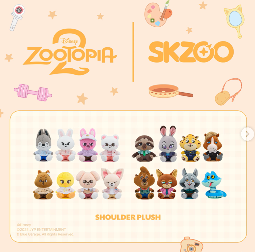 ZOOTOPIA2 × SKZOO FANSHOP ONLINE] OFFICIAL MERCHANDISE (PRE-ORDER