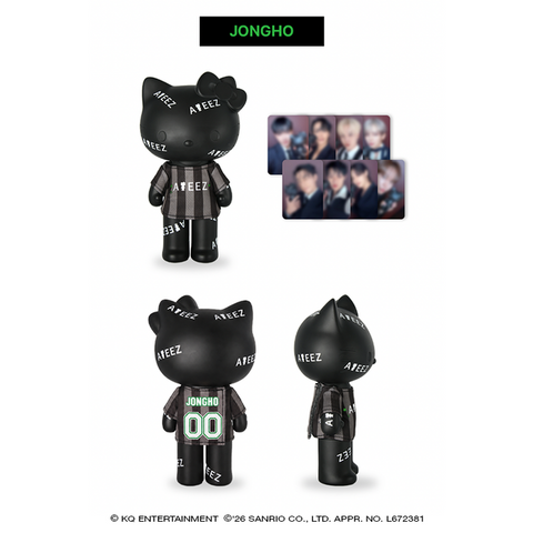 [08/14 ATEEZ JAPAN MD] ATEEZ x HELLO KITTY: BLACK SERIES (PRE-ORDER)