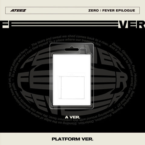[01/09 MINIRECORD PHOTOCARD EVENT] ATEEZ – [ZERO:FEVER SERIES] (PLATFORM ver.) (PRE-ORDER)